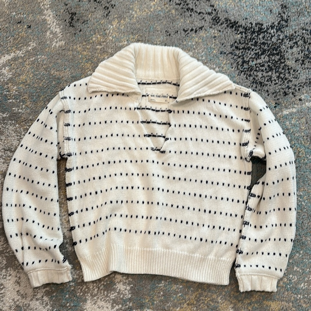 We The Free Spot On Polo Sweater. Size XS - Picture 4 of 8
